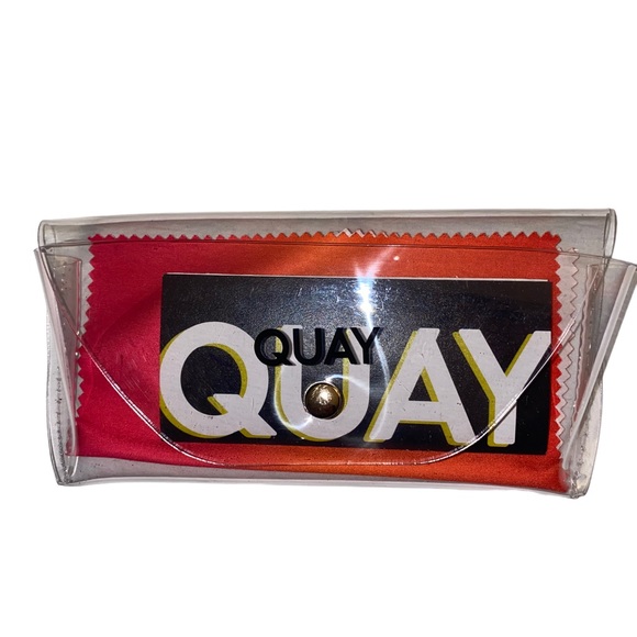 Quay Australia Run Around Clear Frame Sunglasses - Picture 8 of 8